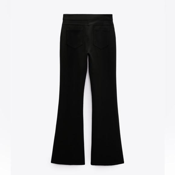 Zara Metal Buttoned Flare Plants - Picture 6 of 10